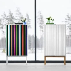 Collect 2010 Cabinet, White/Oak -Maze Furni Shop a2 collect 2010 cabinet 3