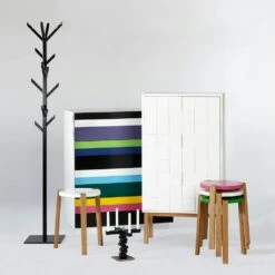 Collect 2010 Cabinet, White/Oak -Maze Furni Shop a2 collect 2010 cabinet 5