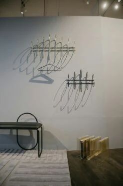 AYTM Moveo Coat Rack With 5 Hooks, Silver -Maze Furni Shop aytm moveo coat rack with 5 hooks 3