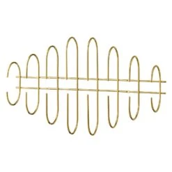 AYTM Moveo Coat Rack With 8 Hooks, Gold