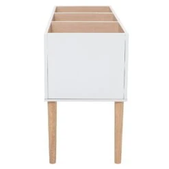 Bloomingville Bookshelf Browser Box 90x50x30 Cm, White -Maze Furni Shop bloomingville bookshelf browser box 90x50x30 cm white 2