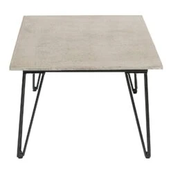 Bloomingville Mundo Coffee Table Concrete, 60x90 Cm -Maze Furni Shop bloomingville mundo coffee table concrete 60x90 cm 2