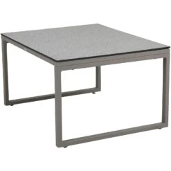 Brafab Talance Coffee Table Khaki/Terrazzo, 59x71x40 Cm