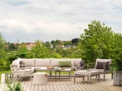 Brafab Talance Coffee Table Khaki/Terrazzo, 59x71x40 Cm -Maze Furni Shop brafab talance coffee table 80x80cm h40 khaki terazzo 2 1