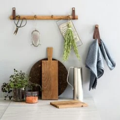 Rack Hooks 4, Smoked Oak -Maze Furni Shop by wirth rack hooks 4 8