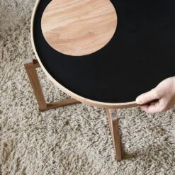 Tray Table, Black -Maze Furni Shop by wirth tray table black 2