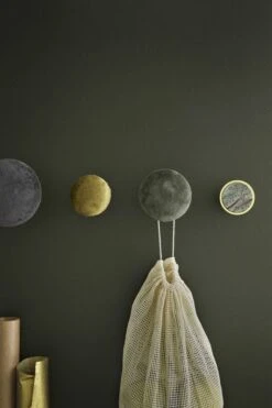 Cozy Living Helene Velvet Hook S, Mustard -Maze Furni Shop cozy living helene velvet hook 15