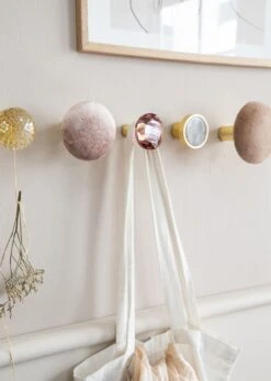 Cozy Living Marble Hook S, Gold / Forest -Maze Furni Shop cozy living marble hook small 8