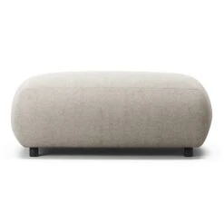 Atelier Footstool 113 Cm, Sandshell Beige