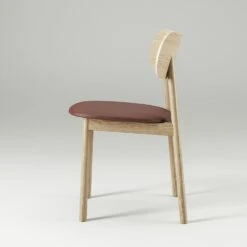 Elephant Wide Chair, Natural Oak / Tärnsjö Leather -Maze Furni Shop decotique elephant wide chair 11