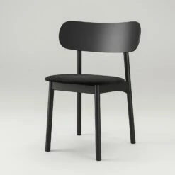 Elephant Wide Chair, Black / Black Velvet -Maze Furni Shop decotique elephant wide chair 18