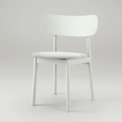 Elephant Wide, Chair White / White Velvet -Maze Furni Shop decotique elephant wide chair 32