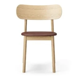 Elephant Wide Chair, Natural Oak / Tärnsjö Leather