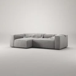 Grand 3 Seater Sofa Divan Left, Bright Ash -Maze Furni Shop decotique grand 3 seater sofa divan left 19