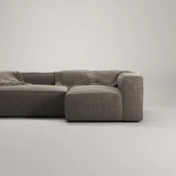 Grand 3 Seater Sofa Divan Right, Mole Brown -Maze Furni Shop decotique grand 3 seater sofa divan right 12