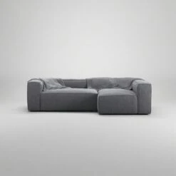 Grand 3 Seater Sofa Divan Right, Zinc Grey -Maze Furni Shop decotique grand 3 seater sofa divan right 2