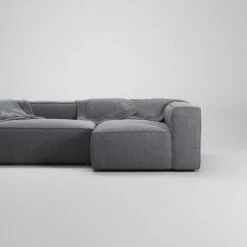 Grand 3 Seater Sofa Divan Right, Zinc Grey -Maze Furni Shop decotique grand 3 seater sofa divan right 4