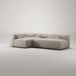 Grand 3 Seater Sofa Lounge Left, Sandshell Beige -Maze Furni Shop decotique grand 3 seater sofa lounge left 34