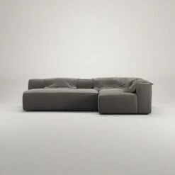 Grand 3 Seater Sofa Lounge Right, Hunter Brown -Maze Furni Shop decotique grand 3 seater sofa lounge right 26