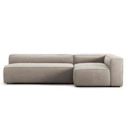 Grand 3 Seater Sofa Lounge Right, Sandshell Beige