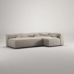 Grand 3 Seater Sofa Lounge Right, Sandshell Beige -Maze Furni Shop decotique grand 3 seater sofa lounge right 35