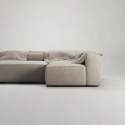 Grand 3 Seater Sofa Lounge Right, Sandshell Beige -Maze Furni Shop decotique grand 3 seater sofa lounge right 36