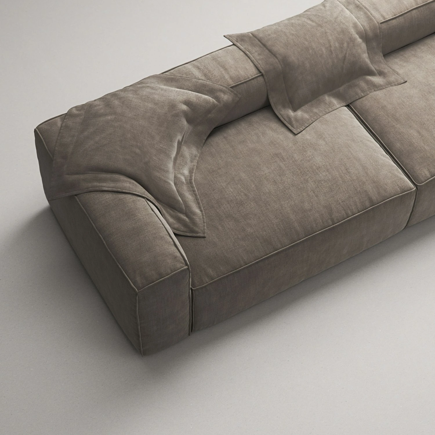 Grand 4 Seater Sofa, Mole Brown 6 Grand 4 Seater Sofa, Mole Brown - Image 6