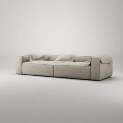 Grand 4 Seater Sofa, Sandshell Beige -Maze Furni Shop decotique grand 4 seater sofa 59