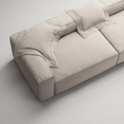 Grand 4 Seater Sofa, Sandshell Beige -Maze Furni Shop decotique grand 4 seater sofa 61