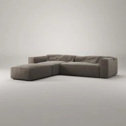 Grand 4 Seater Sofa Divan Left Open End Piece, Mole Brown -Maze Furni Shop decotique grand 4 seater sofa divan left open end piece 11