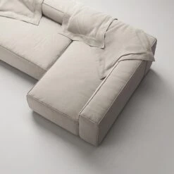 Grand 4 Seater Sofa Divan Right, Sandshell Beige -Maze Furni Shop decotique grand 4 seater sofa divan right 37