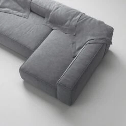 Grand 4 Seater Sofa Divan Right, Zinc Grey -Maze Furni Shop decotique grand 4 seater sofa divan right 5