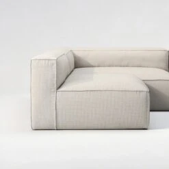 Grand 4 Seater Sofa Open End Reversible Outdoor, Linen Chalk -Maze Furni Shop decotique grand 4 seater sofa open end reversible outdoor 3