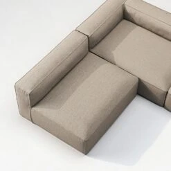 Grand 4 Seater Sofa Open End Reversible Outdoor, Heather Grey -Maze Furni Shop decotique grand 4 seater sofa open end reversible outdoor 9