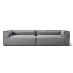 Grand 4 Seater Sofa Outdoor, Charchoal Chinè