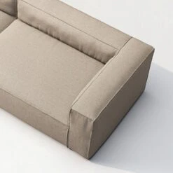 Grand 4 Seater Sofa Outdoor, Heather Grey -Maze Furni Shop decotique grand 4 seater sofa outdoor 9