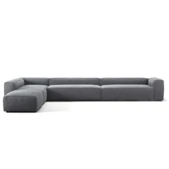 Grand Corner Sofa Left, Zinc Grey