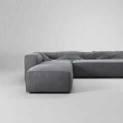 Grand Corner Sofa Left, Zinc Grey -Maze Furni Shop decotique grand corner sofa left 38