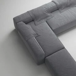 Grand Corner Sofa Left, Zinc Grey -Maze Furni Shop decotique grand corner sofa left 39