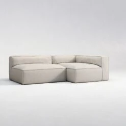 Grand Lounge Sofa 2-Seater Right Outdoor, Linen Chalk -Maze Furni Shop decotique grand lounge sofa 2 seater right outdoor 2