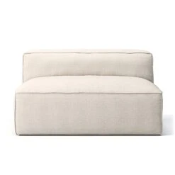Grand Modular Sofa Outdoor, Linen Chalk