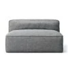 Grand Modular Sofa Outdoor, Charcoal Chiné
