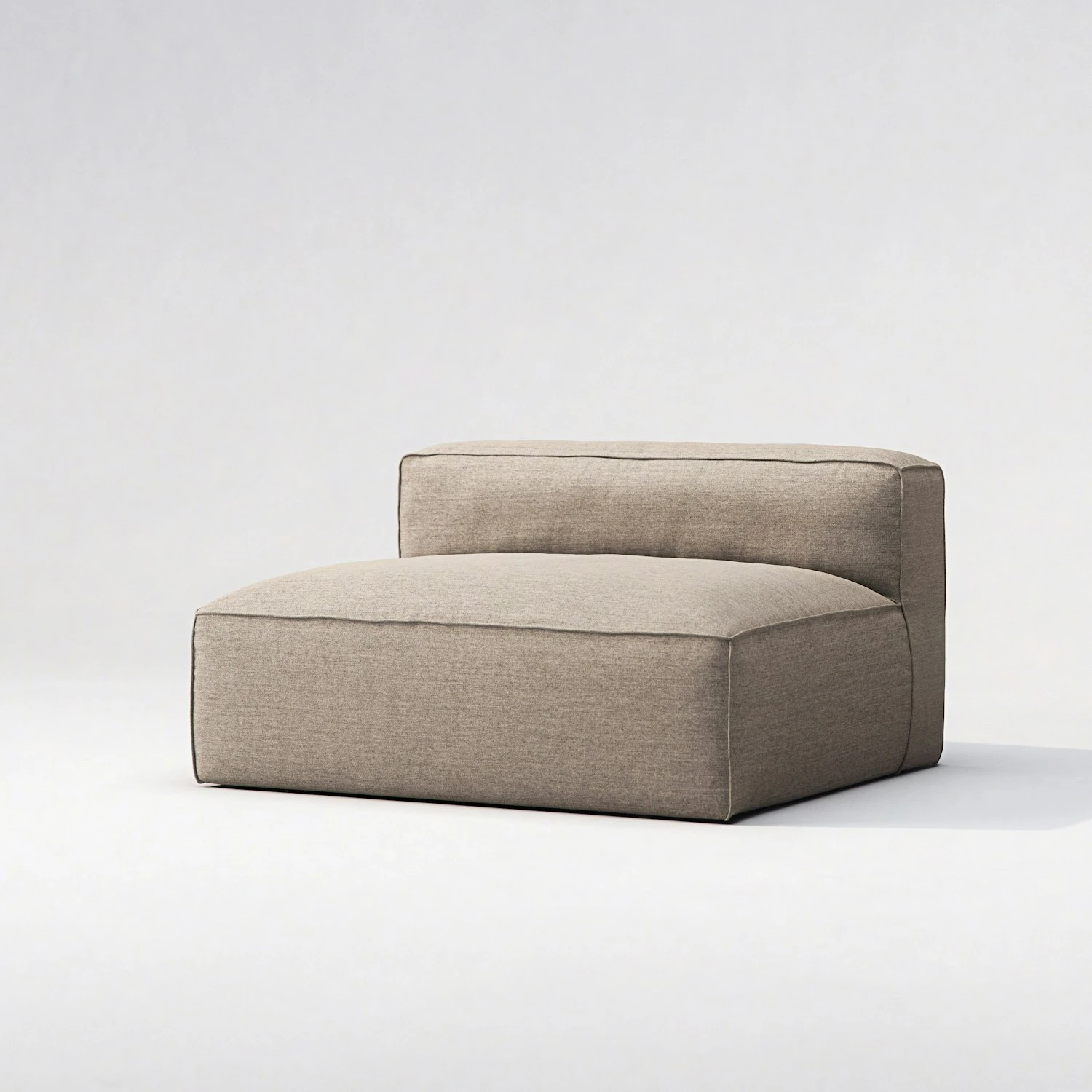 Grand Modular Sofa Outdoor, Heather Grey 3 Grand Modular Sofa Outdoor, Heather Grey - Image 3