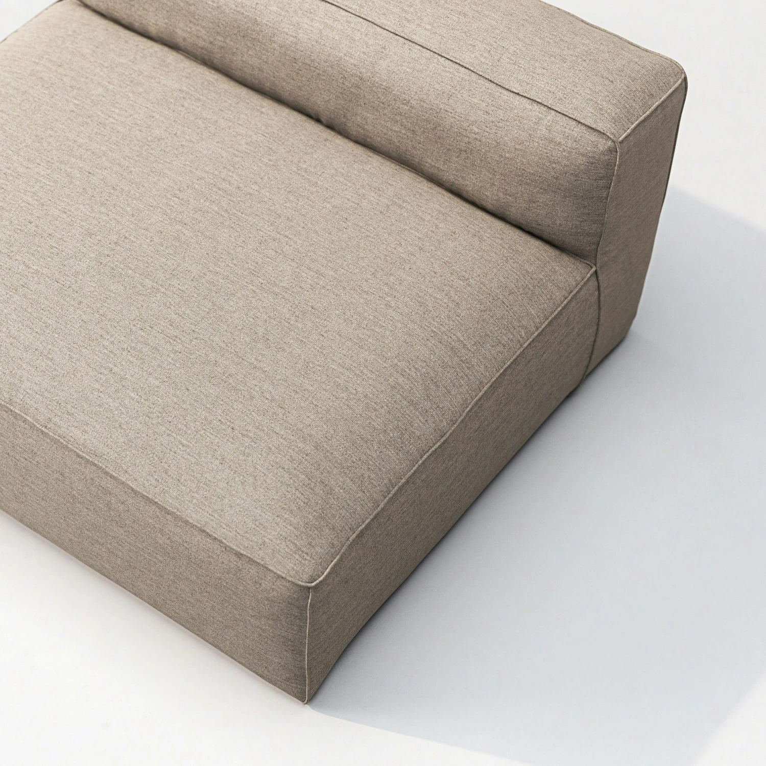 Grand Modular Sofa Outdoor, Heather Grey 4 Grand Modular Sofa Outdoor, Heather Grey - Image 4