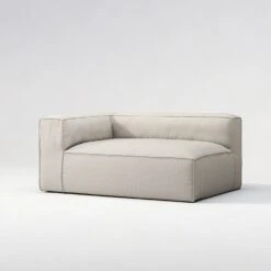 Grand Modular Sofa Outdoor Left, Linen Chalk -Maze Furni Shop decotique grand modular sofa outdoor left 19