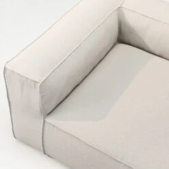 Grand Modular Sofa Outdoor Left, Linen Chalk -Maze Furni Shop decotique grand modular sofa outdoor left 21