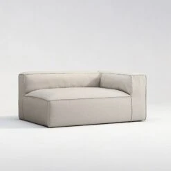 Grand Modular Sofa Outdoor Right, Linen Chalk -Maze Furni Shop decotique grand modular sofa outdoor right 19