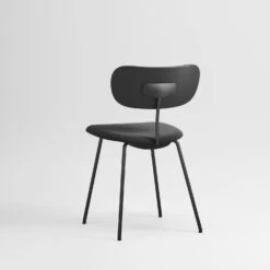 Habit Chair, Black / Black Velvet -Maze Furni Shop decotique habit chair 19