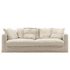 Le Grand Air Sofa 3-Seater Cotton, Beige