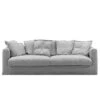 Le Grand Air Sofa 3-Seater Cotton, Light Grey
